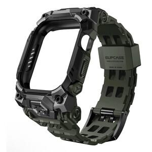 For Apple Watch 10(46mm) SUPCASE Rugged Adjustable Sport Strap Smart Watch Case